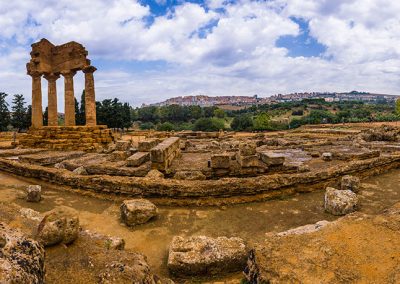 Valle dei Templi foto panoramica